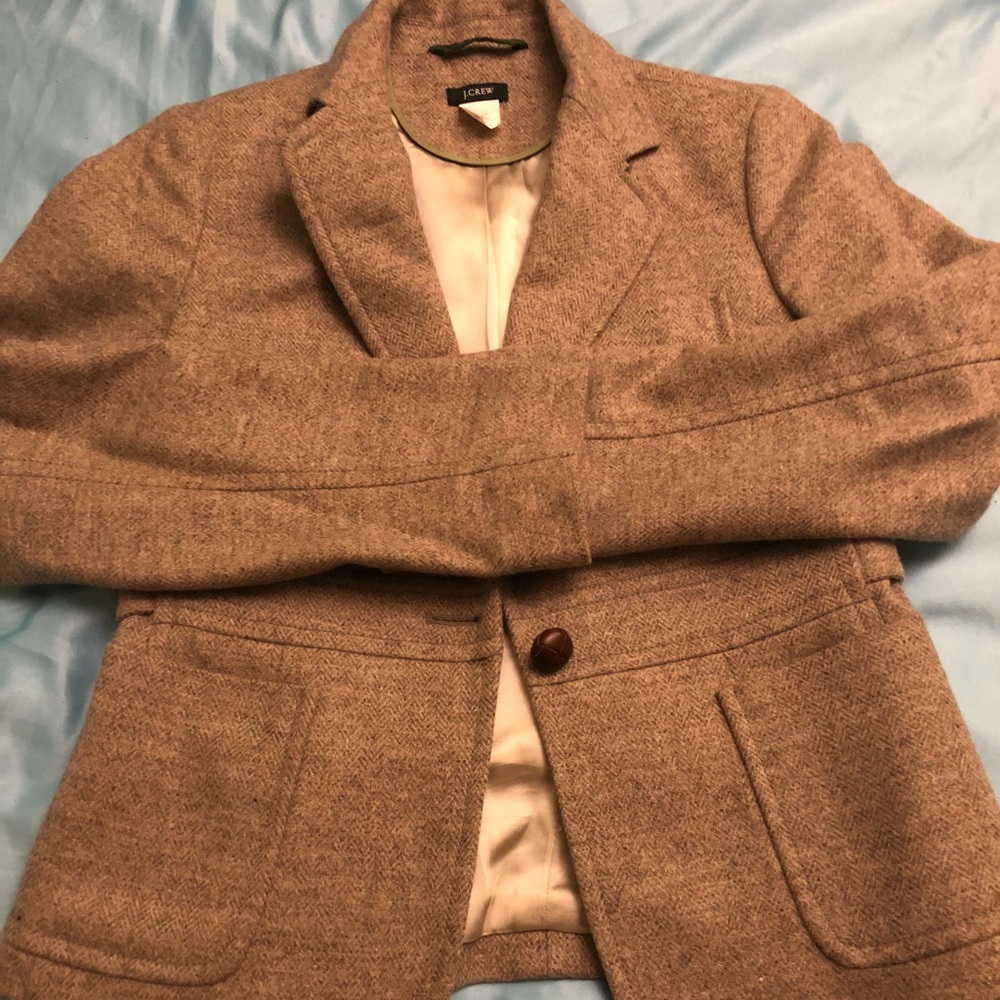 JCREW 100% wool blazer, barely worn.